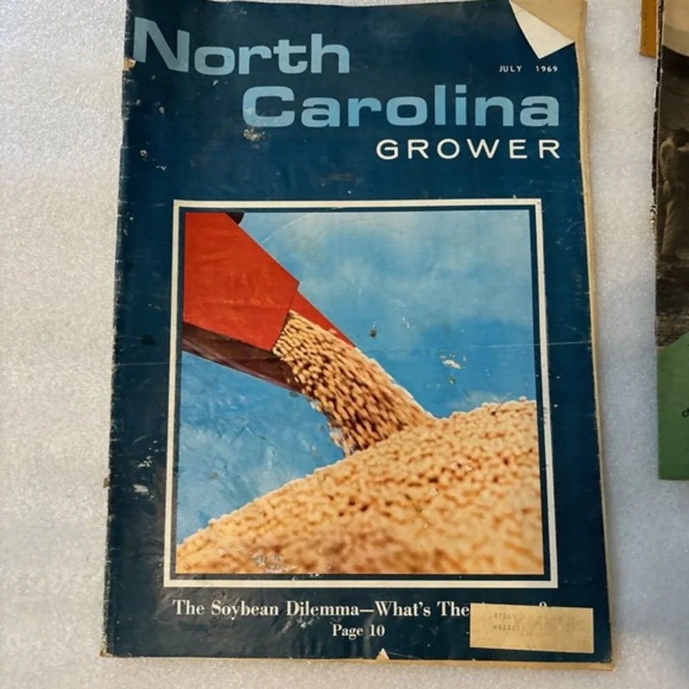 Ten North Carolina Grower Magazines‎ RARE 1969 And 1970
